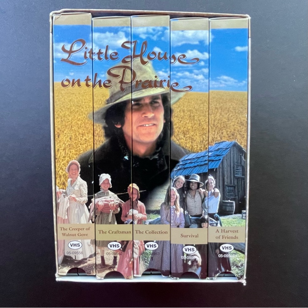 Little House On The Prairie VHS Collector Series 5 Pack - Michael Landon